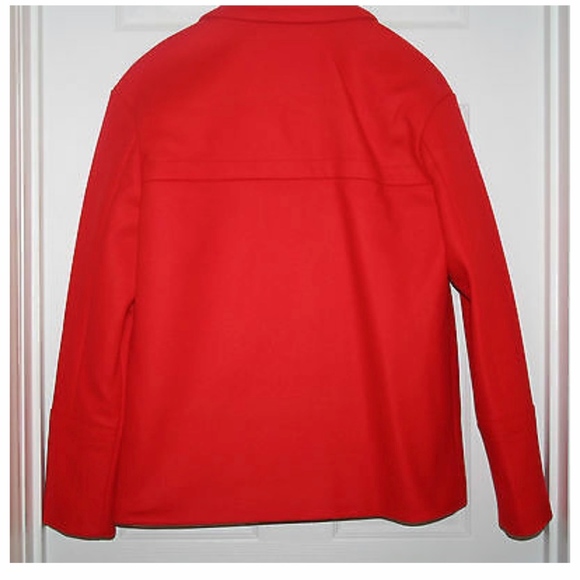 J.CREW WOOL MELTON PEACOAT - Picture 4 of 5